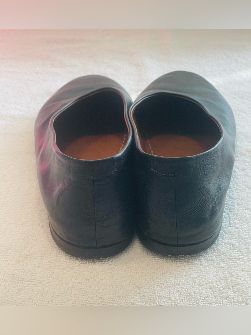 Marsèll Coltellaccio Black Leather Ballet Flats - Picture 3 of 10
